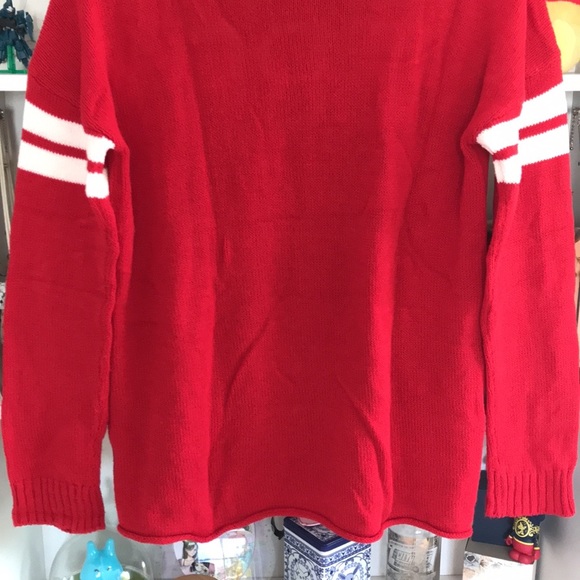 SHOW ME YOUR MUMU Varsity MERRY Sweater - Picture 8 of 12